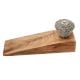 2 Pieces Aluminium Wire Wooden Door Stopper